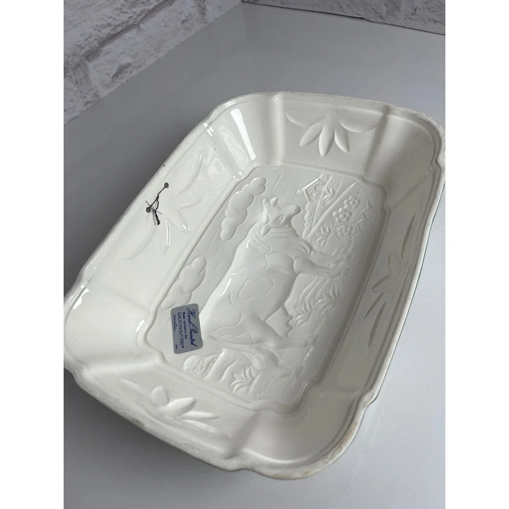 Vintage Gailstyn-Sutton Ceramic Cow Mold Wall Plaque Country Kitchen Decor